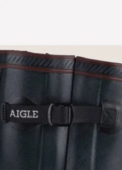Aigle Parcours 2 Iso Wellingtons - Bronze -Throstlenest Saddlery Shop aigleisodetailrdy 1