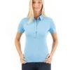 Anky Essential Polo Shirt - Bonnie Blue -Throstlenest Saddlery Shop ankypolobluerdy
