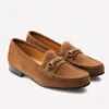 Fairfax & Favor Ladies Suede Apsley Loafers - Tan -Throstlenest Saddlery Shop apsleytan1