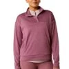 Ariat Breathe 1/2 Zip Sweatshirt - Tulipwood -Throstlenest Saddlery Shop ariat breathe sweatshirt tulipwood 1rdy
