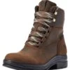 Ariat Harper Waterproof Boot - Chocolate -Throstlenest Saddlery Shop ariat harper chocolate 1rdy