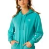 Ariat Logo 2.0 Hoodie - Latigo Bay -Throstlenest Saddlery Shop ariat logo hoodie bay 1rdy