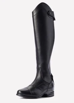 Ariat Ladies Nitro Max Tall Riding Boots - Black -Throstlenest Saddlery Shop ariat nitro max black2