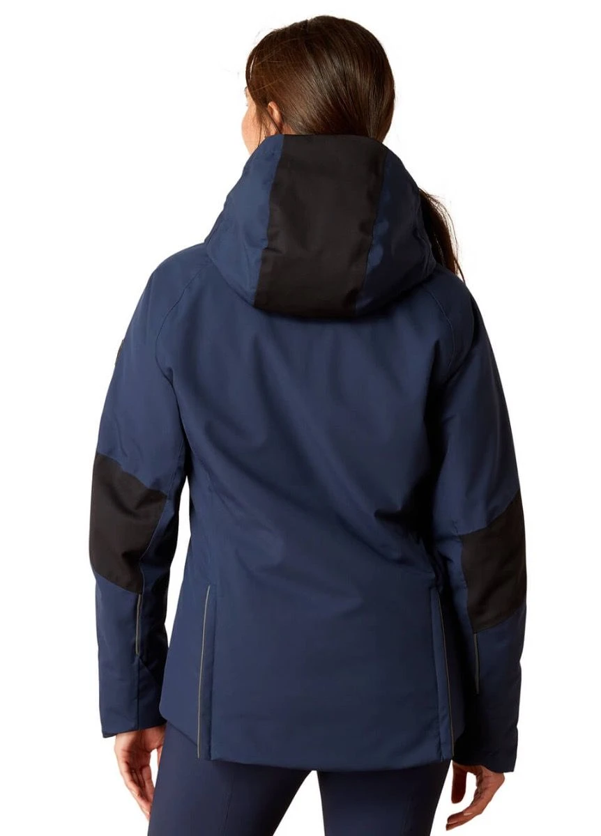 Ariat Valor H2O Jacket - Navy Colourblock 4 Ariat Valor H2O Jacket - Navy Colourblock - Image 2