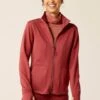 Ariat Zaphus Full Zip Sweatshirt - Burnt Russet 2 Ariat Zaphus Full Zip Sweatshirt - Burnt Russet -Throstlenest Saddlery Shop ariat zaphus burnt 1rdy
