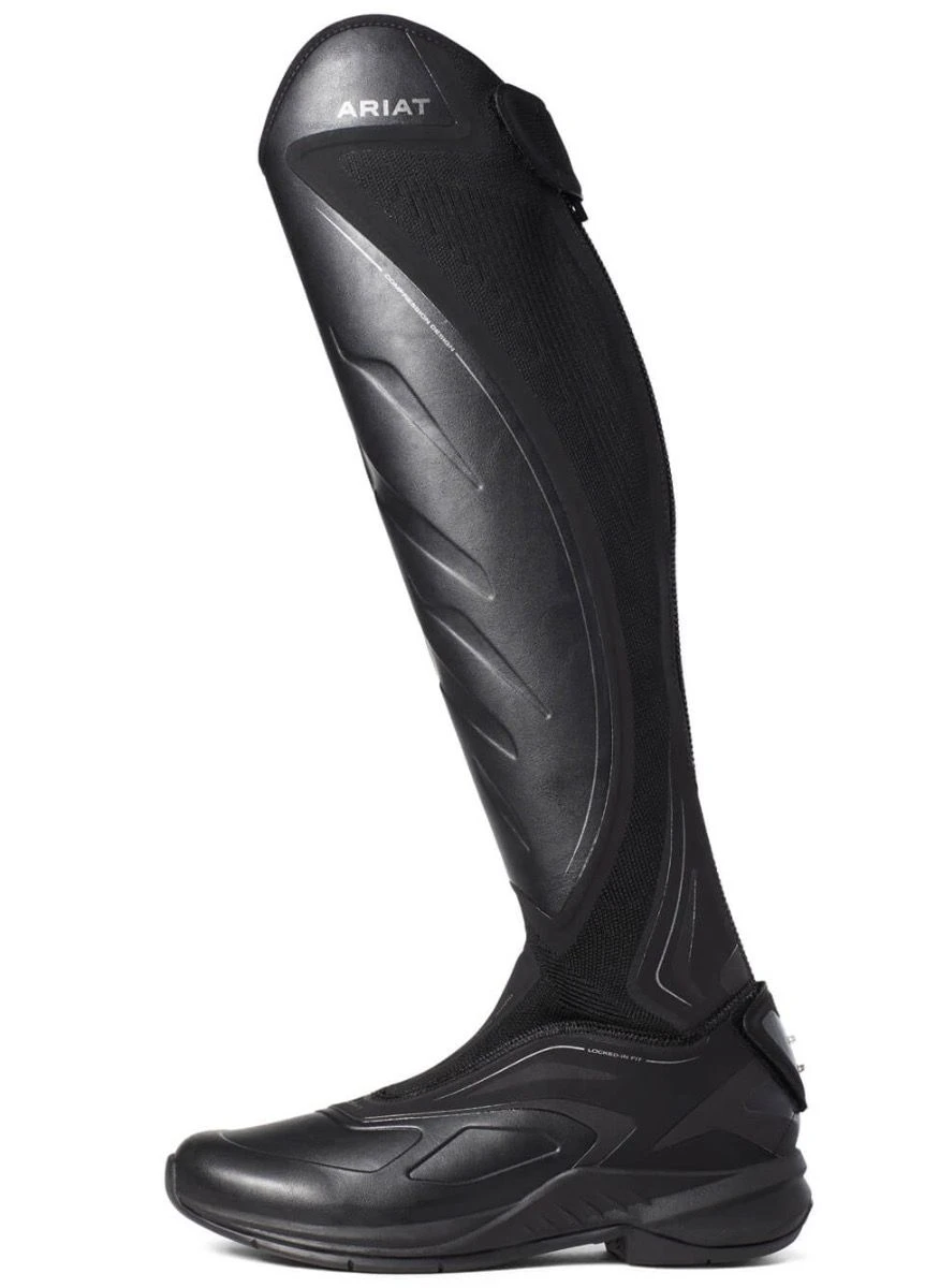Ariat Ascent Tall Boot - Black 5 Ariat Ascent Tall Boot - Black - Image 3