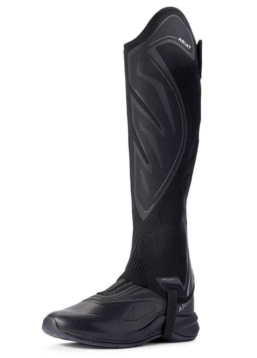 Ariat Ascent Half Chaps - Black 5 Ariat Ascent Half Chaps - Black - Image 3