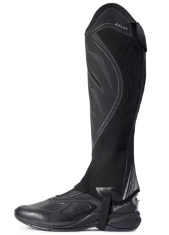 Ariat Ascent Half Chaps - Black 11 Ariat Ascent Half Chaps - Black -Throstlenest Saddlery Shop ariatascentchapblack3rdy