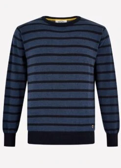 Dubarry Mens Avondale Sweater - Navy Multi 7 Dubarry Mens Avondale Sweater - Navy Multi -Throstlenest Saddlery Shop avondale3