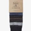 Barbour Boyd Socks - Navy Mix -Throstlenest Saddlery Shop barbour boyd sock navy 1rdy