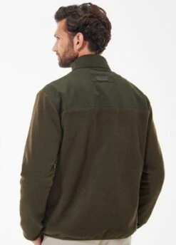 Barbour Mens Country Fleece Jacket - Olive -Throstlenest Saddlery Shop barbour country fleece jacket olive 4rdy