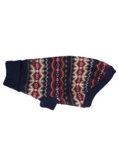 Barbour Fairisle Dog Jumper - Cranberry -Throstlenest Saddlery Shop barbour fairisle dog jumper cranberry 4rdy
