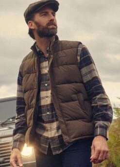 Barbour Mens Fontwell Gilet - Sandstone