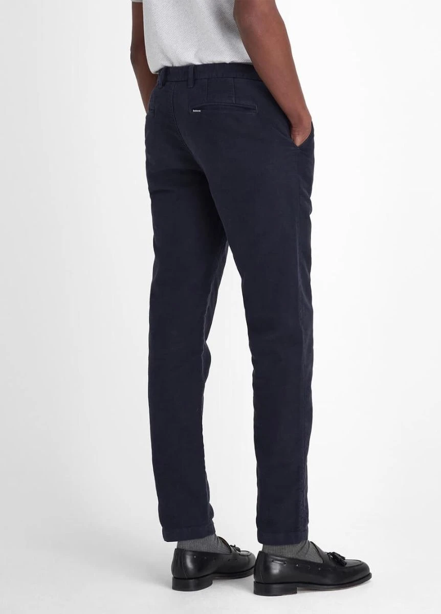 Barbour Moleskin Tailored Trousers - Navy 4 Barbour Moleskin Tailored Trousers - Navy - Image 2