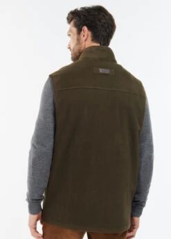 Barbour Mens Oakmoor Gilet - Olive -Throstlenest Saddlery Shop barbour oakmoor gilet olive 4rdy