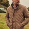 Barbour Shoveler Waterproof Quilted Jacket - Olive 1 Barbour Shoveler Waterproof Quilted Jacket - Olive -Throstlenest Saddlery Shop barbour shoveler olive 1rdy