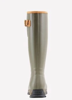 Ariat Ladies Burford Insulated Wellingtons - Olive Green 8 Ariat Ladies Burford Insulated Wellingtons - Olive Green -Throstlenest Saddlery Shop burfordrearldsrdy