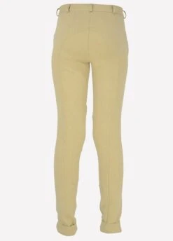 Burton Junior HyPERFORMANCE Jodhpurs - Beige -Throstlenest Saddlery Shop burtonjodbei3