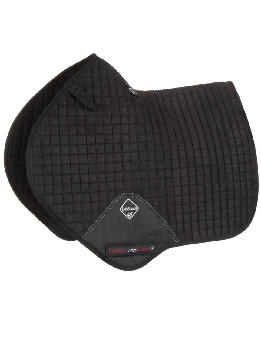 LeMieux Suede CC Square - Black 3 LeMieux Suede CC Square - Black