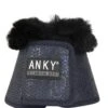 Anky Cimatrole Sheepskin Bell Boots - Dark Navy -Throstlenest Saddlery Shop climatrolebelldknvyrdy