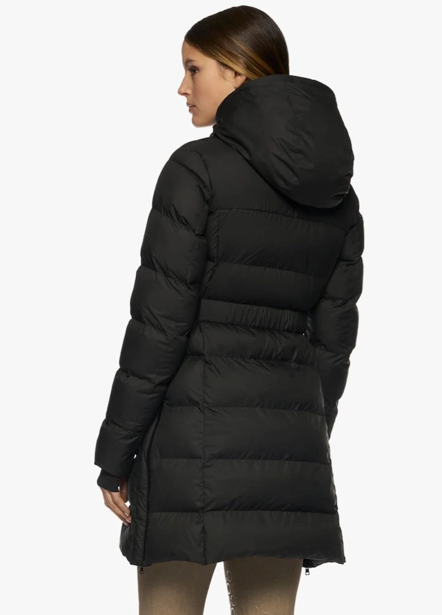 Cavalleria Toscana Belted Coat - Black 4 Cavalleria Toscana Belted Coat - Black - Image 2