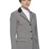 Cavalleria Toscana GP Riding Jacket - Grey -Throstlenest Saddlery Shop ct gp jackey grey 1rdy