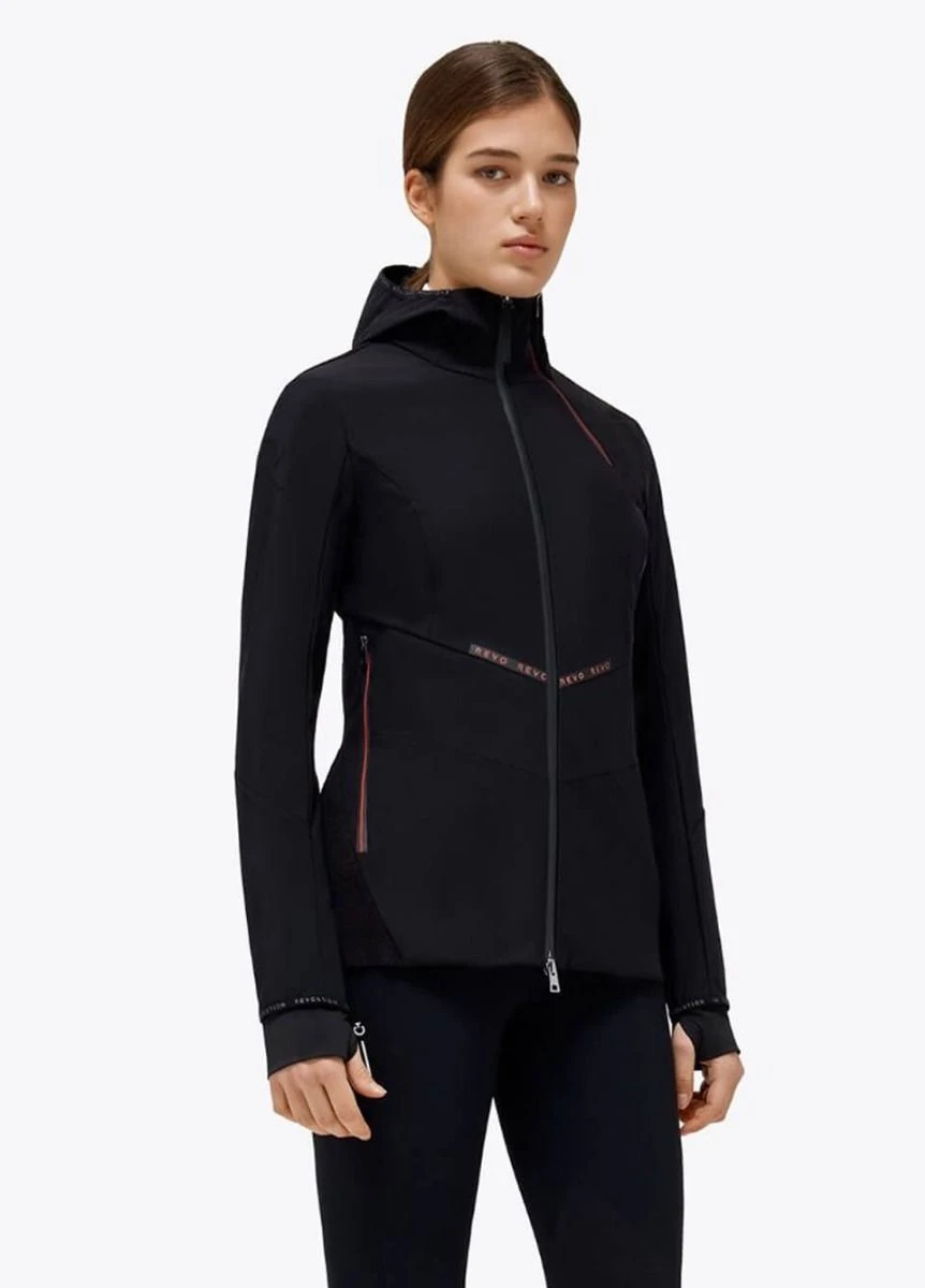 Cavalleria Toscana Revo Red Label Softshell Jacket - Black/Red 3 Cavalleria Toscana Revo Red Label Softshell Jacket - Black/Red