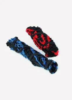 Shires Small Deluxe Haynet - Blue/Black
