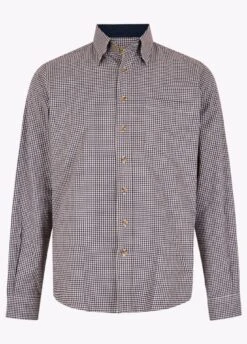 Dubarry Shrewsbury Shirt - Navy Multi -Throstlenest Saddlery Shop dubarry shrewsbury navy 3rdy