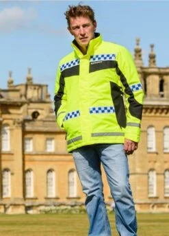 Equisafety Polite Reversible Inverno Jacket - Yellow