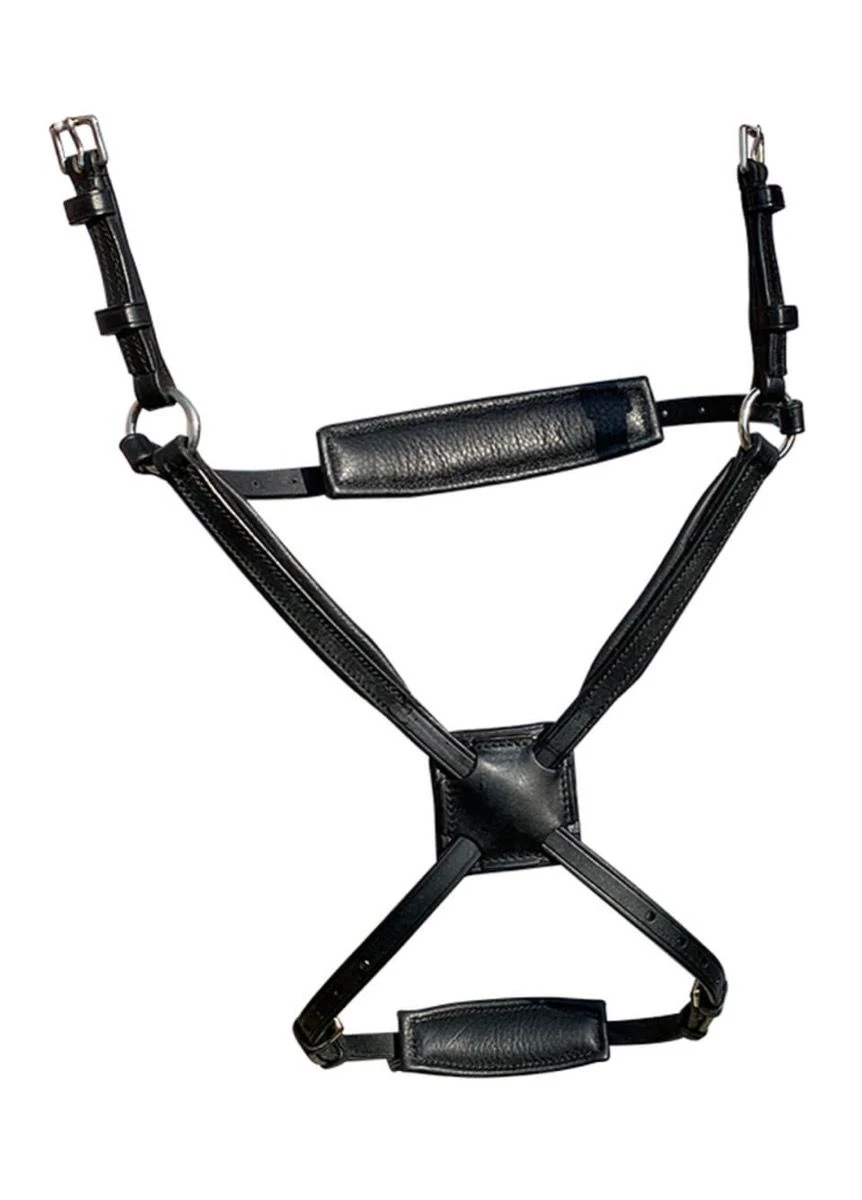 Fairfax Grackle Noseband - Black 3 Fairfax Grackle Noseband - Black - Image 2