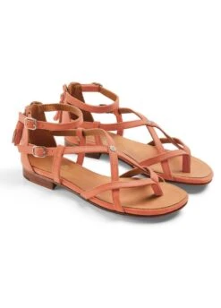 Fairfax & Favor Brancaster Sandal - Melon