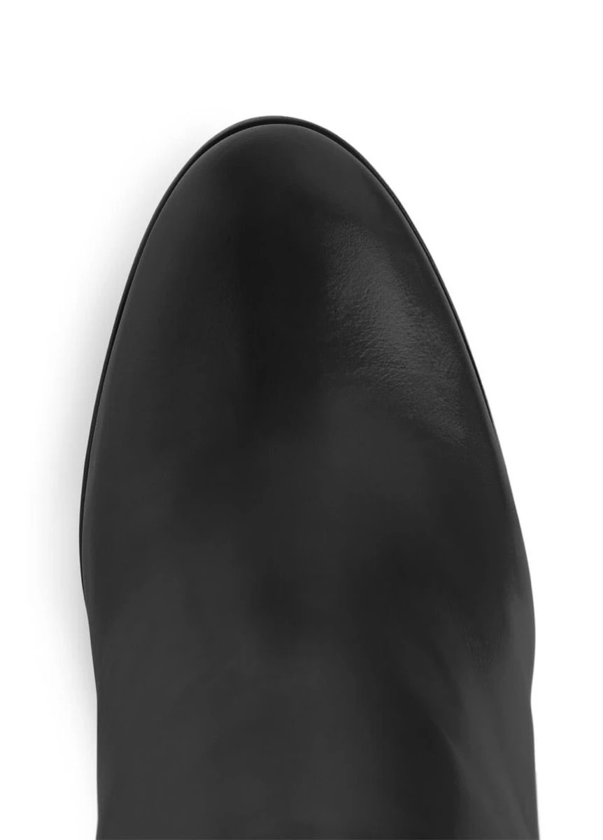 Fairfax & Favor High Heeled Regina Leather Boot - Black 7 Fairfax & Favor High Heeled Regina Leather Boot - Black - Image 5