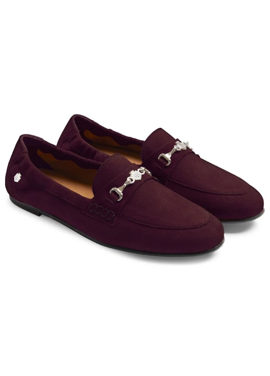 Fairfax & Favor Newmarket Loafer - Plum 3 Fairfax & Favor Newmarket Loafer - Plum