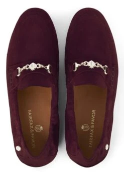 Fairfax & Favor Newmarket Loafer - Plum 10 Fairfax & Favor Newmarket Loafer - Plum -Throstlenest Saddlery Shop ff newmarket plum 4rdy