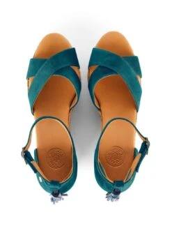 Fairfax & Favor Valencia Wedge - Ocean -Throstlenest Saddlery Shop ff valencia ocean 4rdy