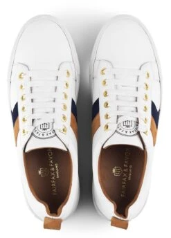 Fairfax & Favor Alexandra Trainer - White -Throstlenest Saddlery Shop ffalexandra7rdy