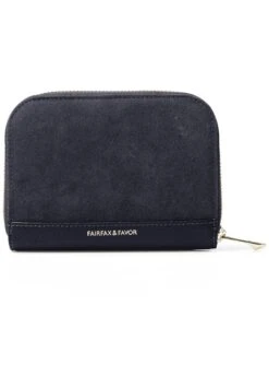 Fairfax & Favor Mini Salisbury Purse - Navy -Throstlenest Saddlery Shop ffminisalisburynavy3rdy