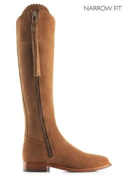 Fairfax & Favor Flat Regina Narrow Fit - Tan