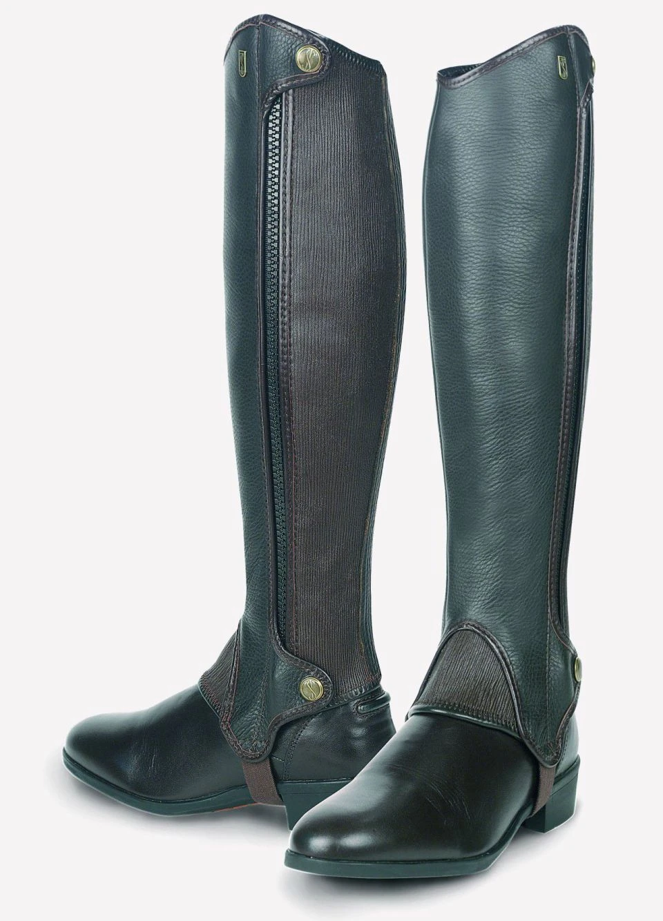 Tredstep Deluxe Half Chap - Brown 3 Tredstep Deluxe Half Chap - Brown