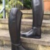 Konig Ladies Grandgester Dressage Boots - Black -Throstlenest Saddlery Shop grandgester1