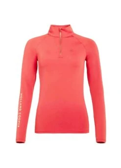 Holland Cooper Chiltern Base Layer - Washed Red -Throstlenest Saddlery Shop hc chiltern base red 3rdy