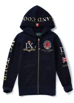 Holland Cooper Equi Team Hoodie - Navy -Throstlenest Saddlery Shop hc equi team hoodie inknavy 3rdy