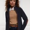 Holland Cooper Country Fleece Jacket - Ink Navy -Throstlenest Saddlery Shop hc fleece jacket inknavy 1rdy