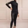 Holland Cooper Halcot Thermal Legging - Black -Throstlenest Saddlery Shop hc halcot legging black 1rdy