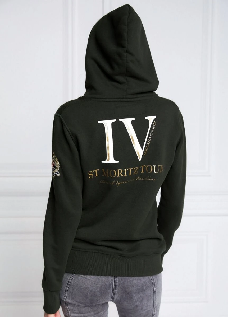 Holland Cooper Heritage Hoodie - Racing Green 5 Holland Cooper Heritage Hoodie - Racing Green - Image 3