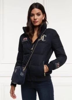 Holland Cooper Team Padded Jacket - Ink Navy