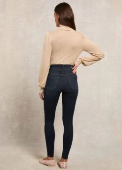 Holland Cooper Classic Skinny Jean - Deep Indigo -Throstlenest Saddlery Shop hc skinny jean deepindigo 2rdy