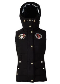 Holland Cooper Team Gilet - Black 7 Holland Cooper Team Gilet - Black -Throstlenest Saddlery Shop hc team gilet black 3rdy