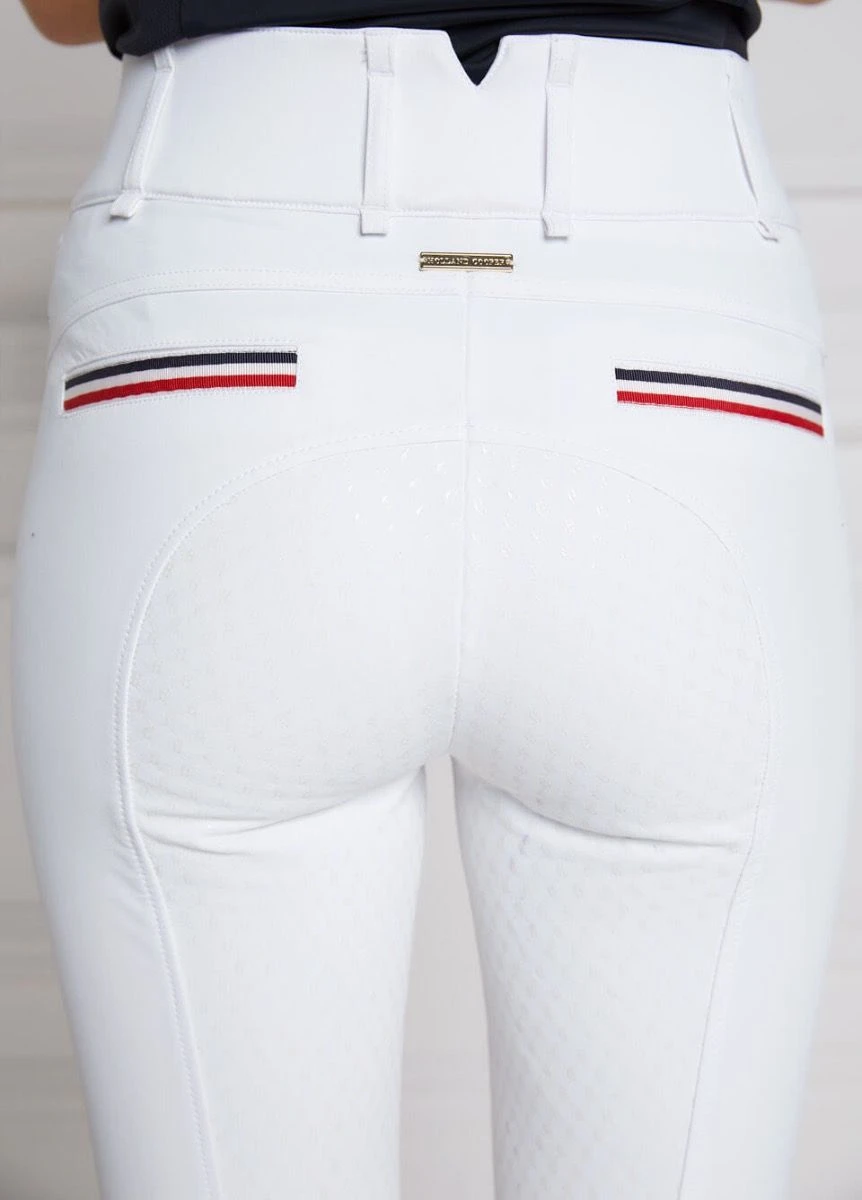 Holland Cooper Hickstead Breeches - White 6 Holland Cooper Hickstead Breeches - White - Image 4